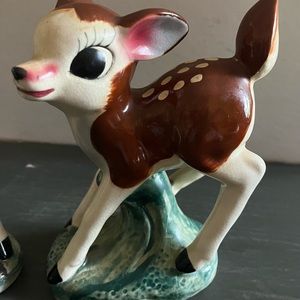 Glass Vintage Reindeers